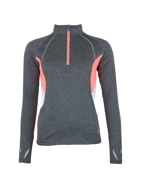 Tricou mânecă lungă Peak Mountain gri
