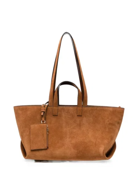 Geantă shopper A.p.c. maro