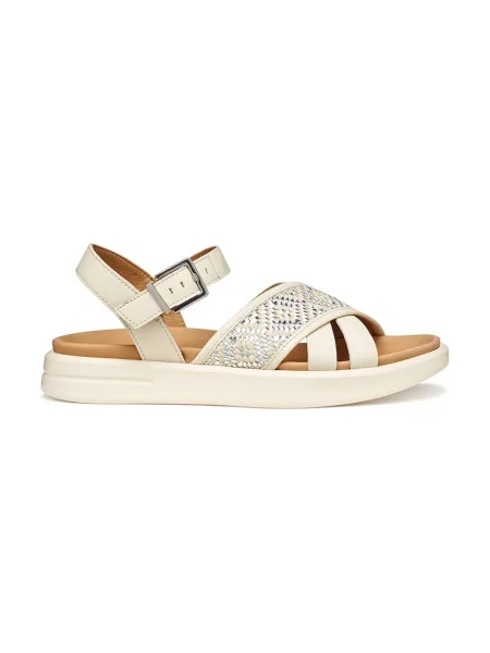 Geox sandale de piele D XAND 2S bej