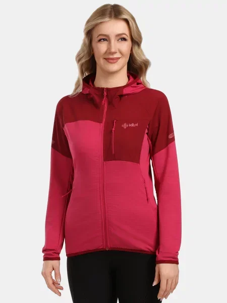 Bluza funkcyjna Kilpi MEMPHIS-W różowa