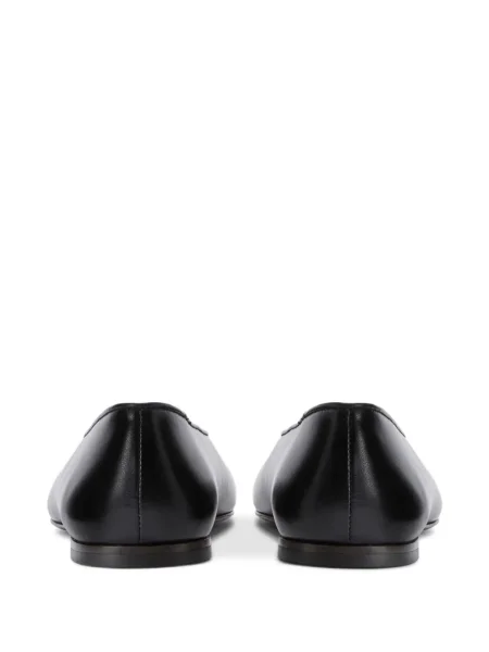 Balerini Giuseppe Zanotti din piele negru