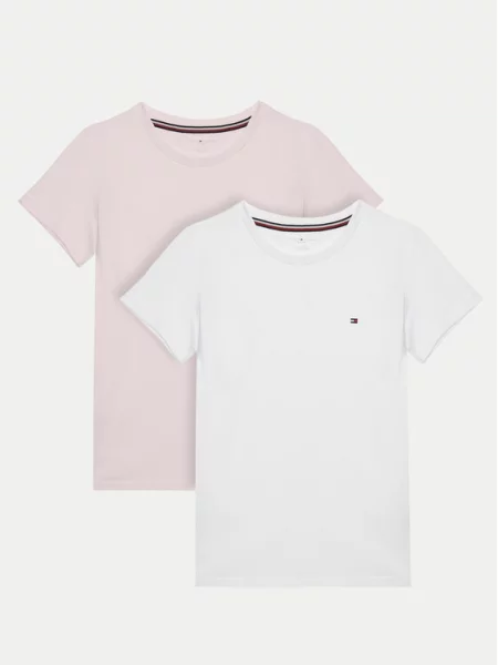 Majica Tommy Hilfiger kratki rukavi bijela