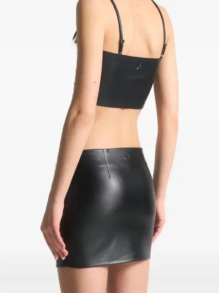 Top Manière De Voir din piele negru