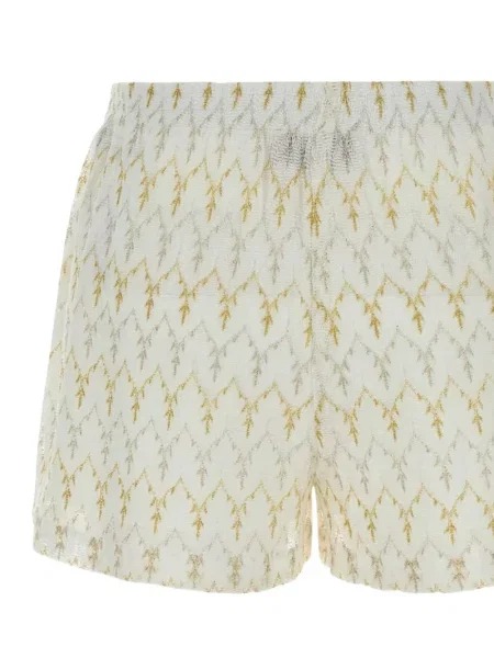 Шорти Missoni бродирани с дантела бяло