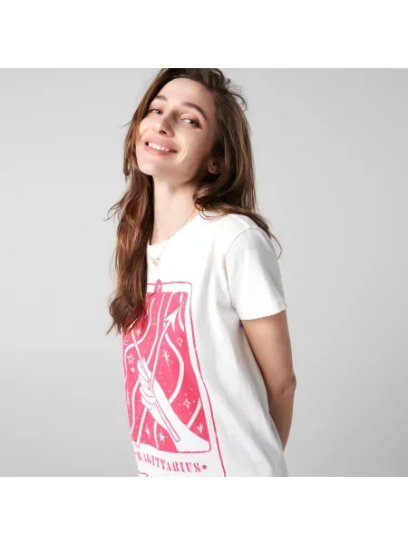 Sinsay Tričko Střelec bílá