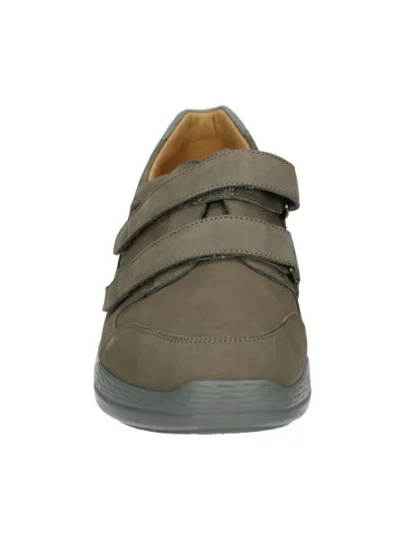 Sneakersy Ganter skórzane brązowe