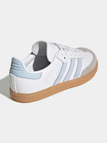 ADIDAS ORIGINALS Sportcipő SAMBA OG pasztellkék / világosszürke fehér