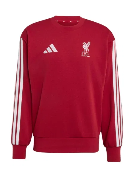 ADIDAS PERFORMANCE Hanorac sport LFC DNA roșu alb