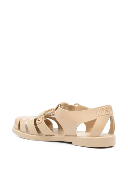 Sandale Moschino cu autograf