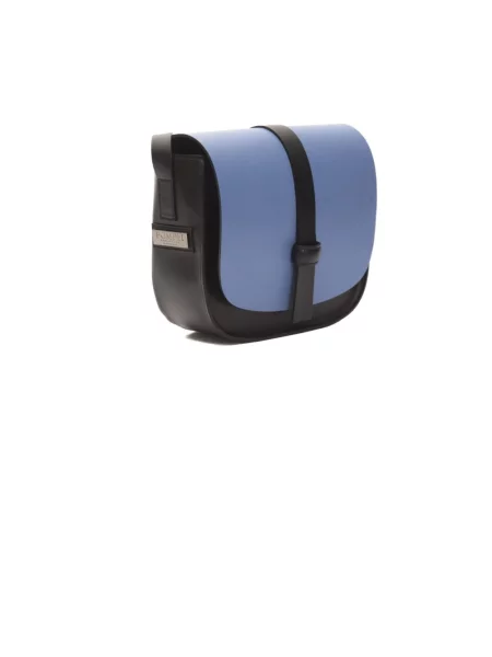 Torebka crossbody Pompei Donatella skórzana biznesowa niebieska