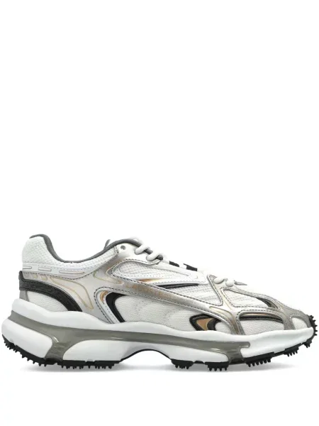 Fűzős csipkés sneaker Lacoste fehér