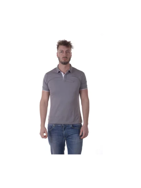 Koszulka polo Armani Jeans szara