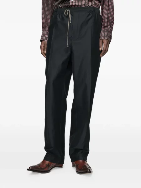 Pantaloni Maison Margiela cu cordon albastru