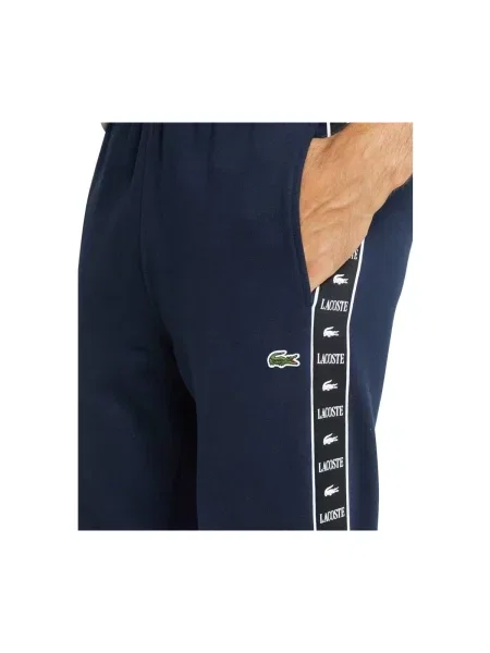 Pantaloni Lacoste alb