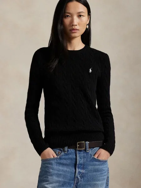 Polo Ralph Lauren Pulover negru
