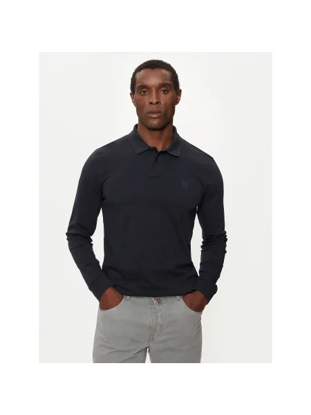 Boss Pólóing Passerby Sötétkék Slim Fit kék