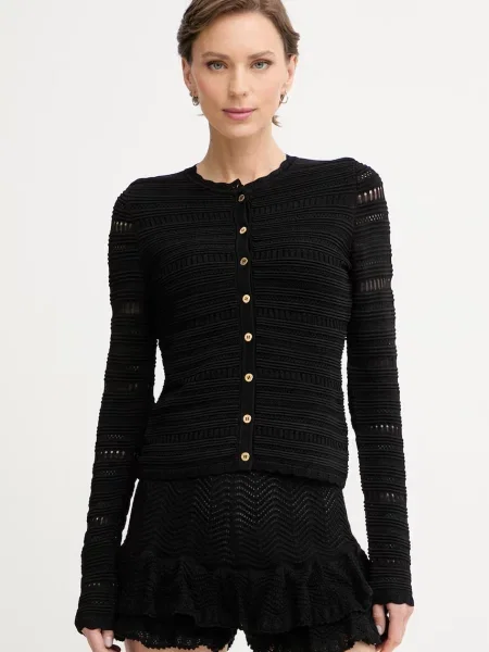 Marciano by Guess cardigan pentru femei cu vâscoză CAROL negru
