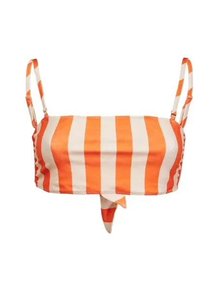 Top La Doublej pomarańczowy
