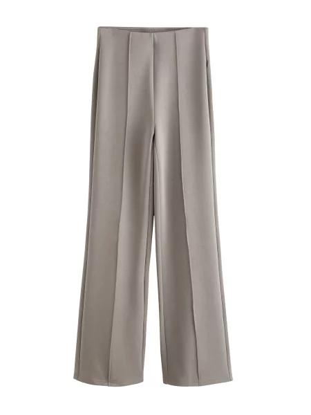 Next Pantaloni cu dungă taupe gri