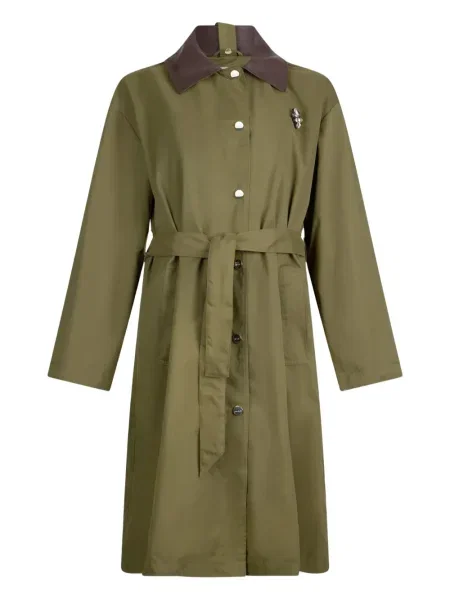 Палто Liu Jo с качулка зелено