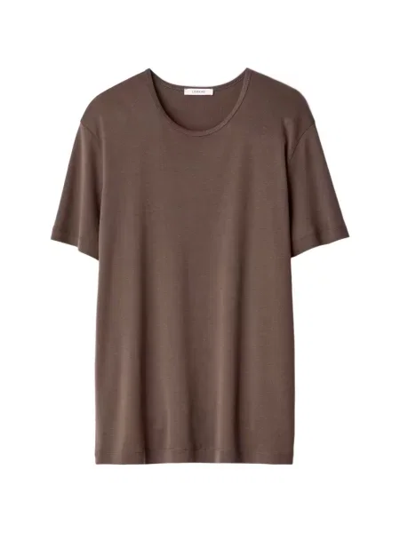 Tricou Lemaire din jerseu maro