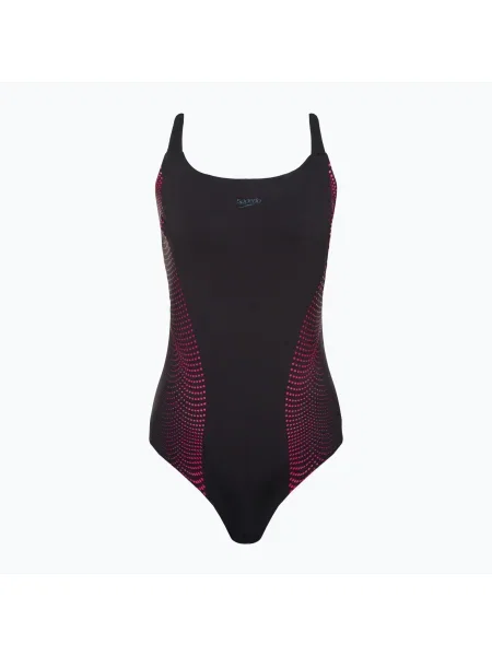 Olcsóbban. Speedo női egyrészes fürdőruha rystalLux Printed Shaping Méret: 40 fekete