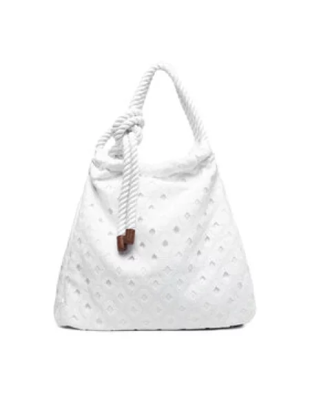 Max Mara Beachwear kabelka typu shopper dámska ARTE biela