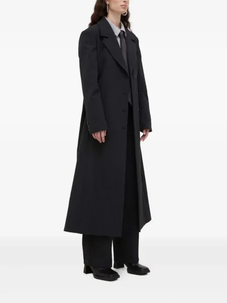 Pantaloni Herskind plisate gri