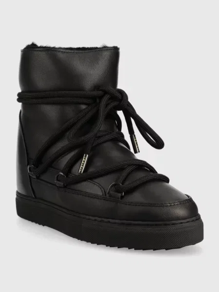 Inuikii Cizme de zăpadă Full Leather negru