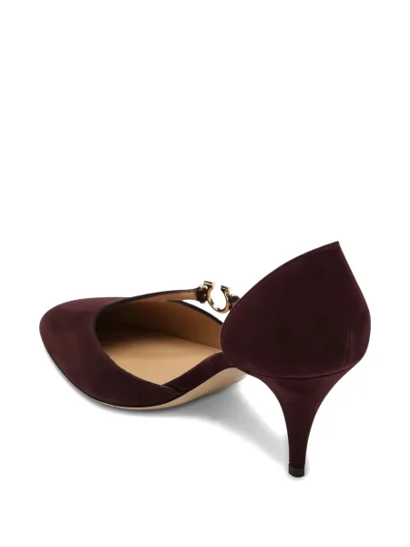 Pantofi cu toc Ferragamo roșu