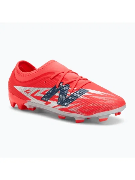 Ghete de fotbal pentru copii New Balance Furon Team V8 Jr FG roșu