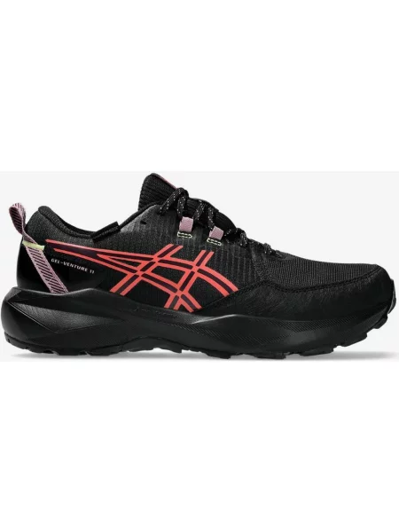 Buty do biegania ASICS Gel-Venture 11 Waterproof czerwony czarny