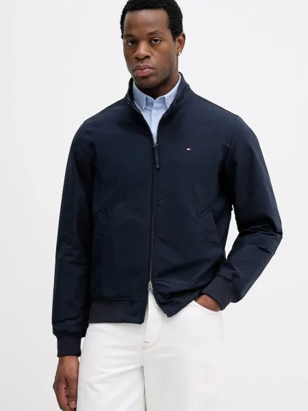 Tommy Hilfiger kurtka granatowy przejściowa niebieska