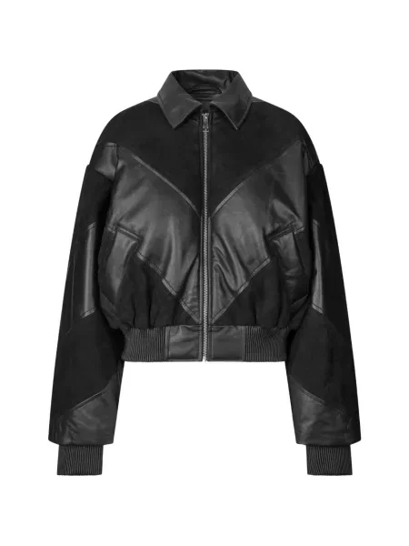 Geanta de piele Rotate Birger Christensen negru