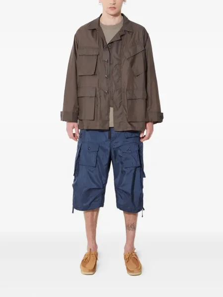 Pantaloni scurți cargo Engineered Garments albastru