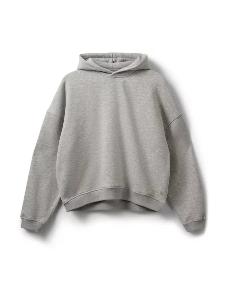 Bluza z kapturem Sofie Schnoor z kapturem szara