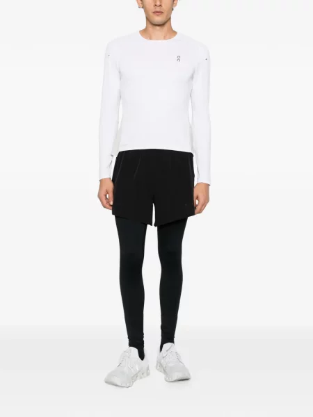 Lung tricou On cu imagine alb