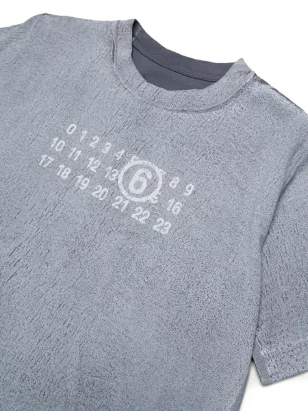 Gyerek póló Mm6 Maison Margiela kék