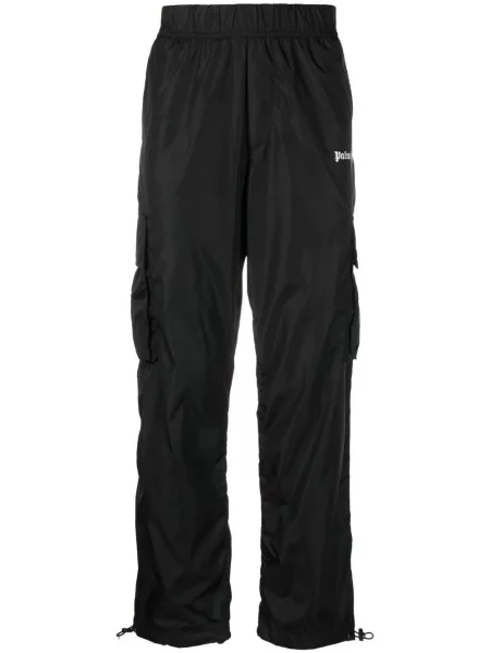 Pantaloni cargo Palm Angels cu imagine negru