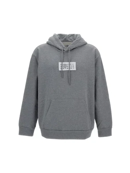 Maison Margiela bluza z kapturem szara