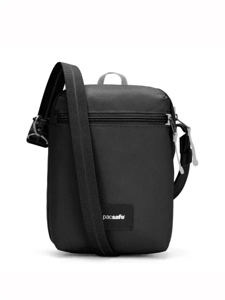 Переработанный сумка Pacsafe черная