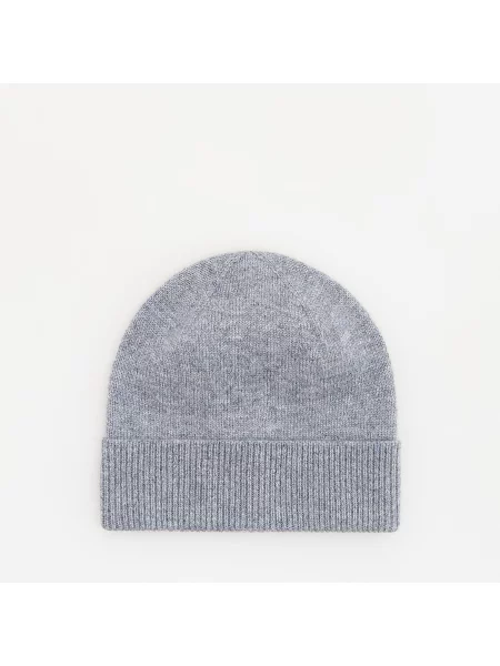 Reserved Gyapjú beanie sapka sötétszürke