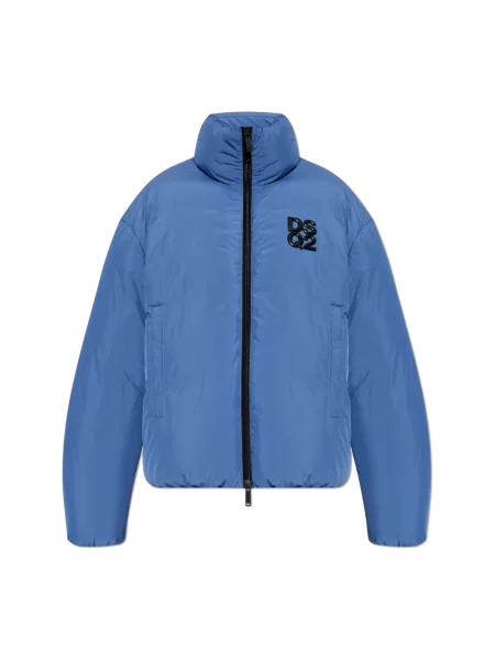 Kurtka puchowa Dsquared2 niebieska