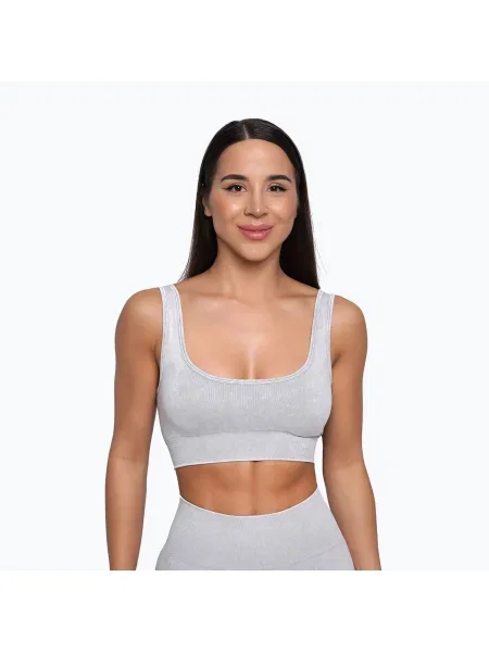 Sportovní podprsenka GymBeam Lift grey šedá