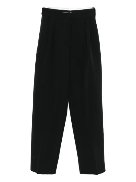 Pantaloni The Frankie Shop plisate negru