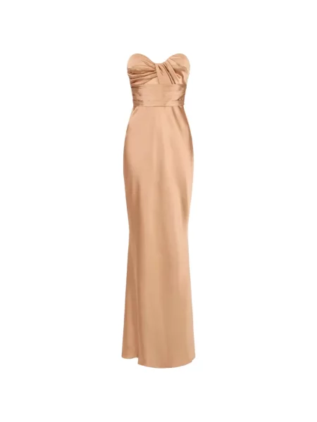 Rochie Elisabetta Franchi din satin roșu