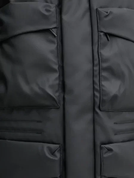 Rains Яке Askim Long Insulated Cargo Jacket черно