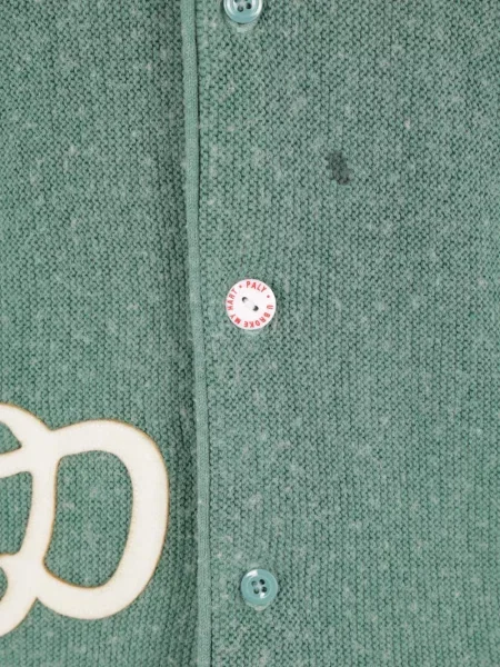 Cardigan Paly zdrențuiți verde