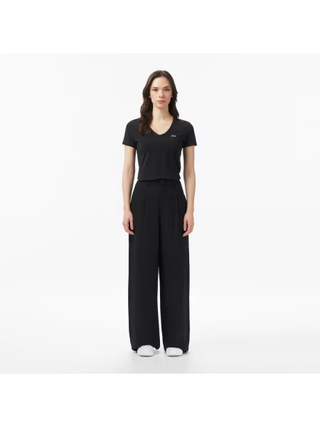 Lacoste Koszulka Lacoste czarna