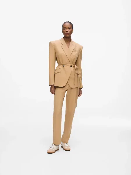 Karl Lagerfeld Pantaloni maro mokka bej